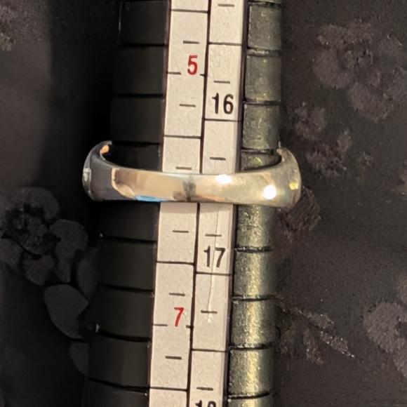 Sterling Silver Amethyst Blue Topaz Garnet Statement Ring Size 6 - Picture 8 of 9